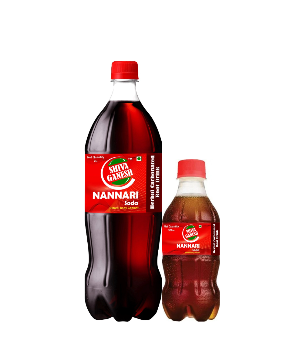 Nannari campaign art — a cool drink for warm days