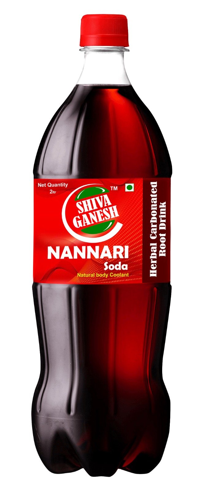 Shiva Ganesh Nannari Soda — 2 litre family-size bottle